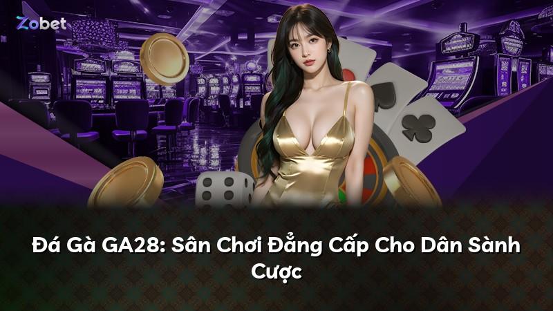 Đá Gà GA28: Sân Chơi Đẳng Cấp Cho Dân Sành Cược