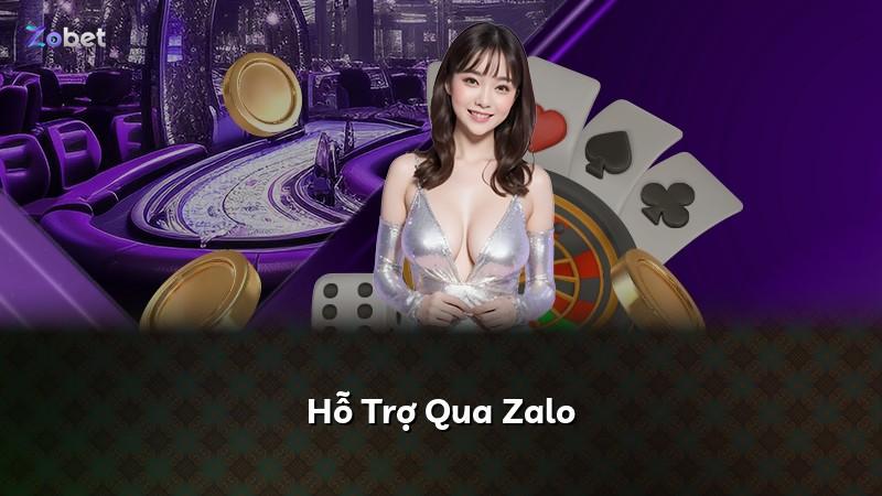 Hỗ Trợ Qua Zalo