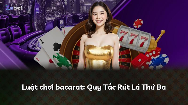 Luật chơi bacarat: Quy Tắc Rút Lá Thứ Ba
