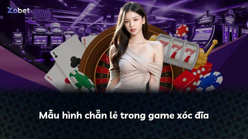 Mẫu hình chẵn lẻ trong game xóc đĩa