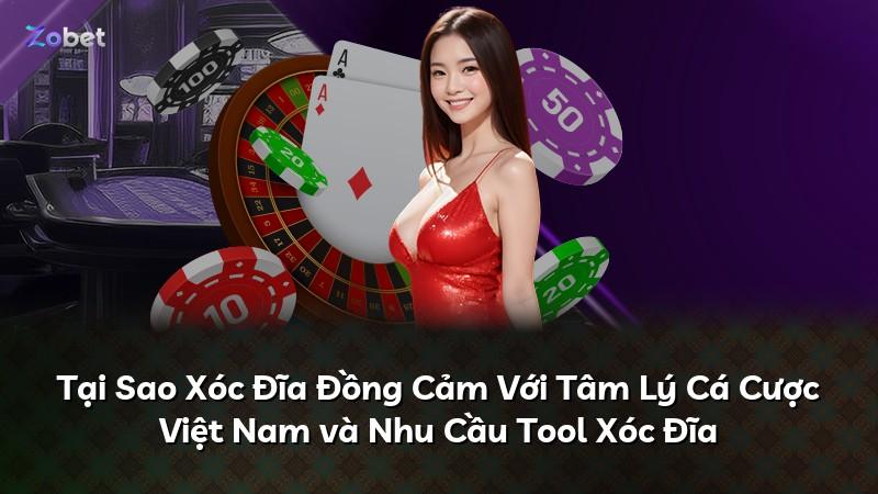 Tại Sao Xóc Đĩa Đồng Cảm Với Tâm Lý Cá Cược Việt Nam và Nhu Cầu Tool Xóc Đĩa